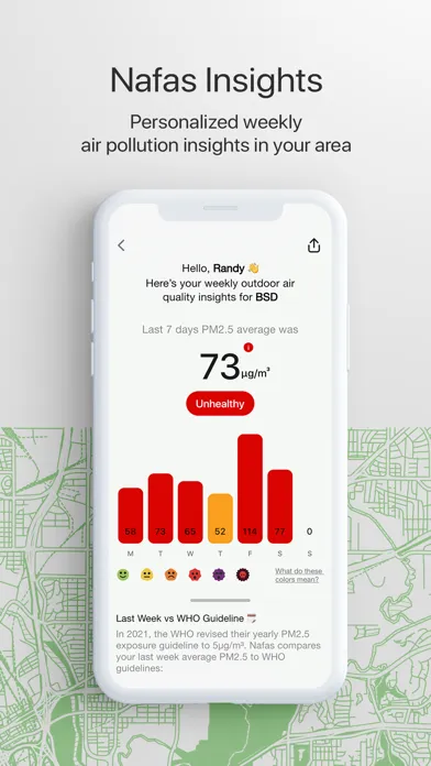 nafas | Indonesia Air Quality Screenshots