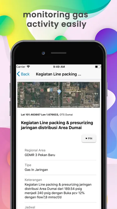 SIPGAS Mobile Ekran Görüntüleri