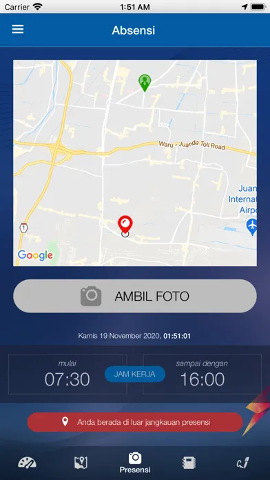 ESS Presence Ekran Görüntüleri