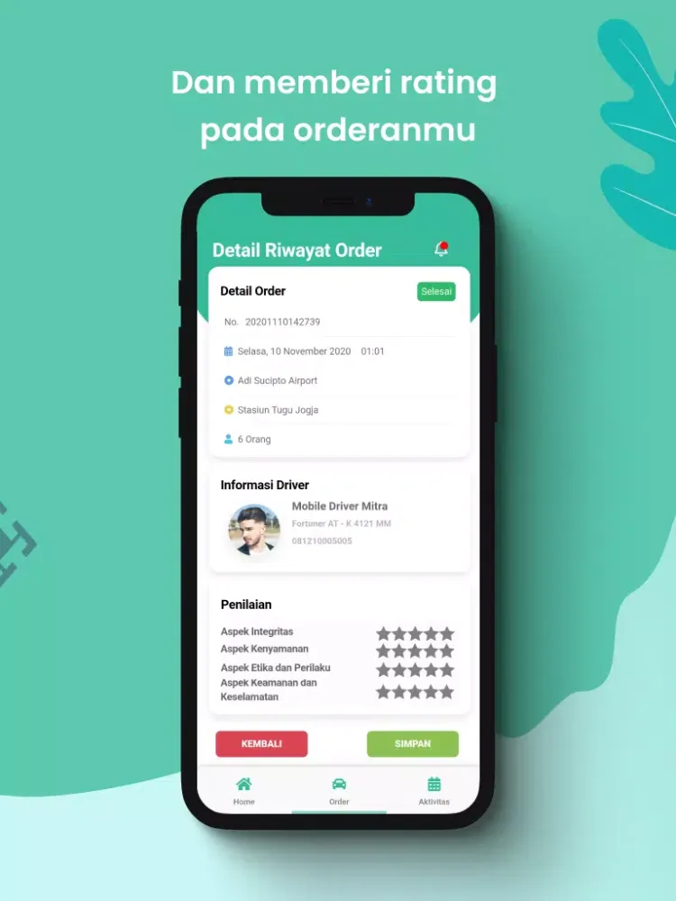 Timah Fleet Management System Screenshots