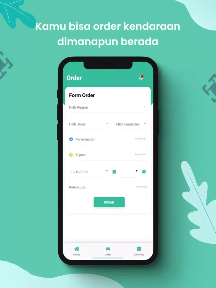 Timah Fleet Management System Screenshots