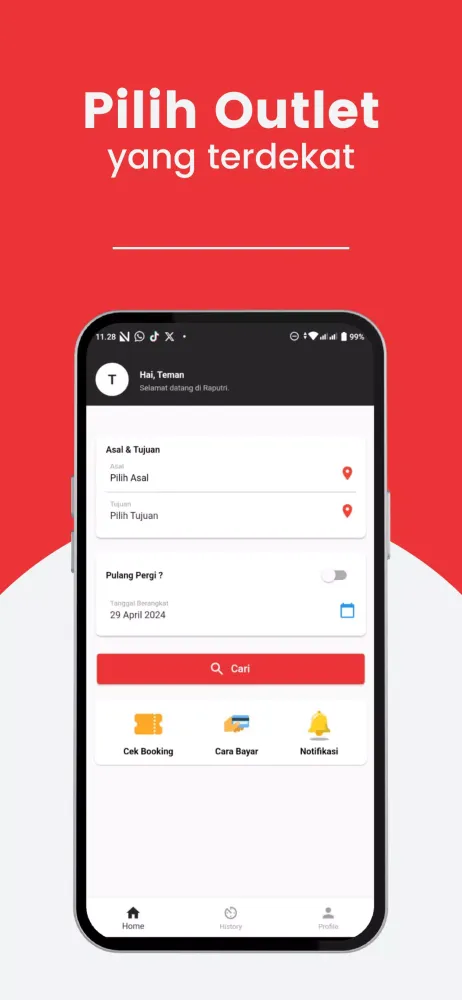 Raputri Shuttle স্ক্রিনশট