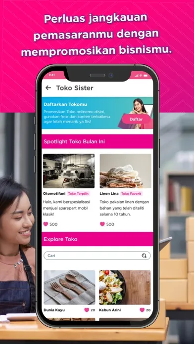 Sisternet应用截图