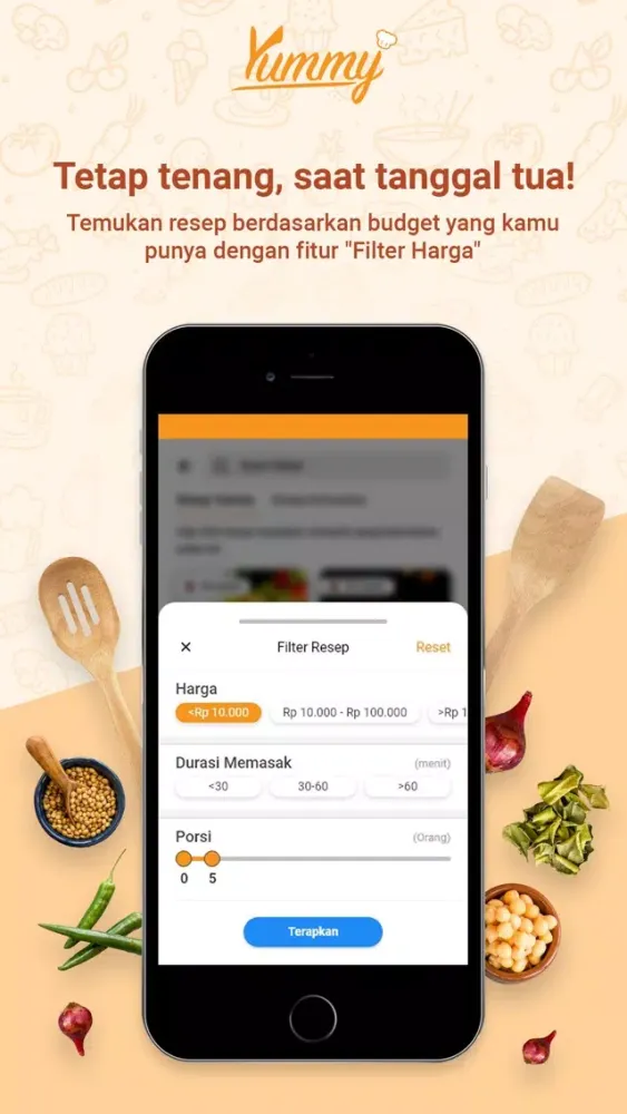 تصاویر Yummy App - Resep Masakan