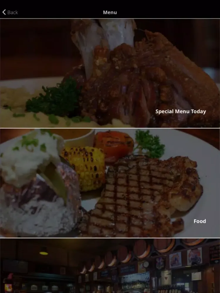Zrzuty ekranu ARENA PUB & RESTAURANT iPad 