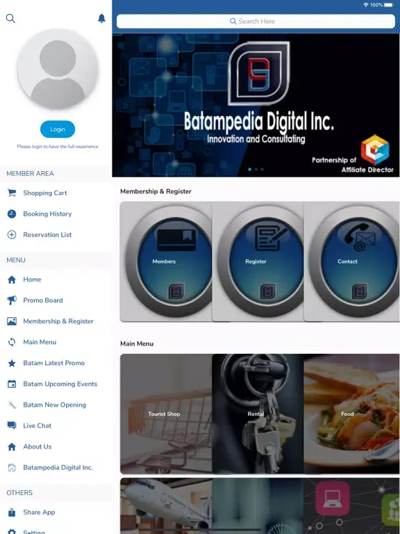 BATAMPEDIA iPad  স্ক্রিনশট