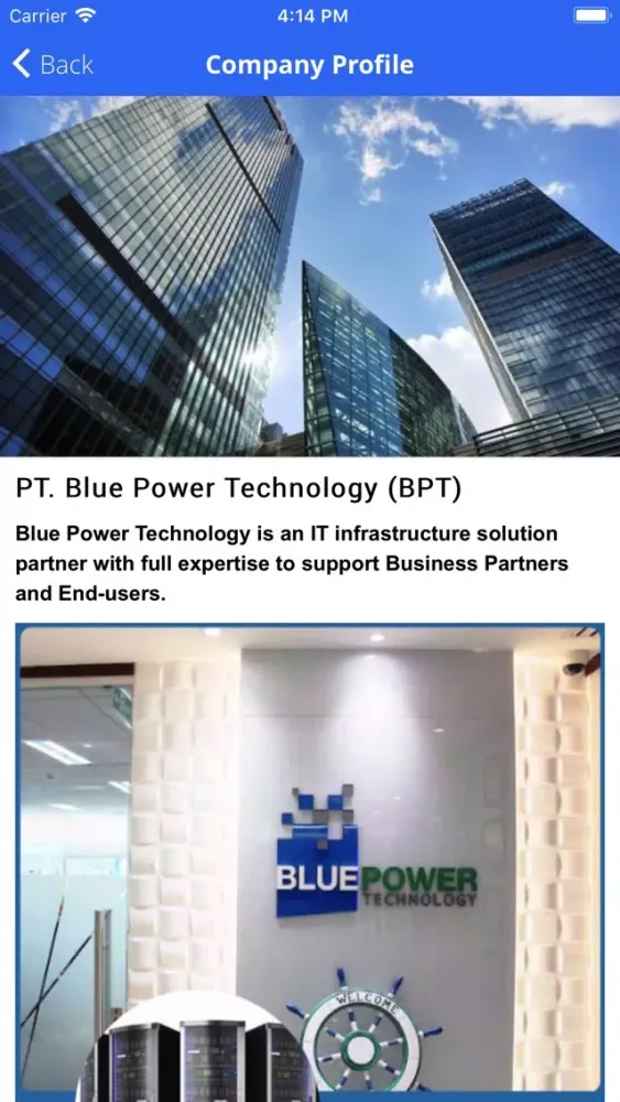 Blue Power Technology स्क्रीनशॉट