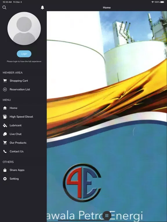 Screenshot di Cakrawala Petro Energy iPad 