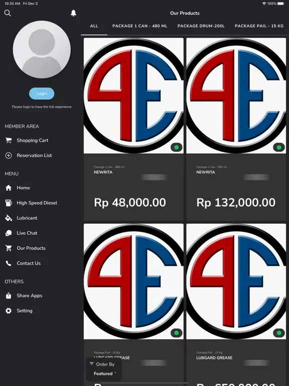 Screenshot di Cakrawala Petro Energy iPad 