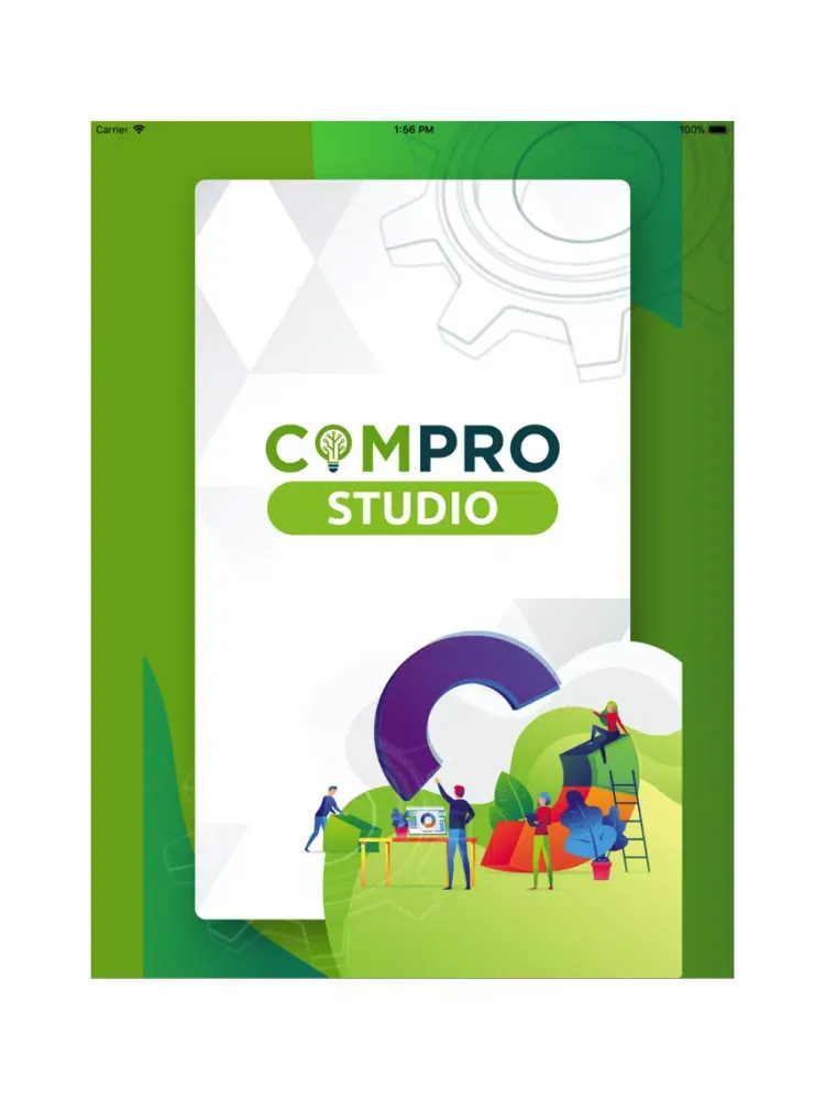 Zrzuty ekranu Compro Studio iPad 