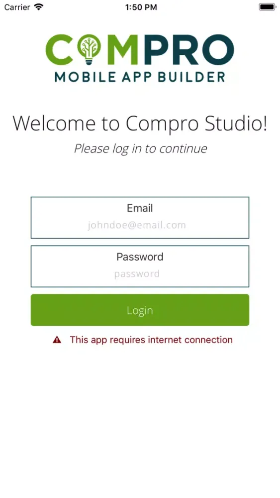 Zrzuty ekranu Compro Studio