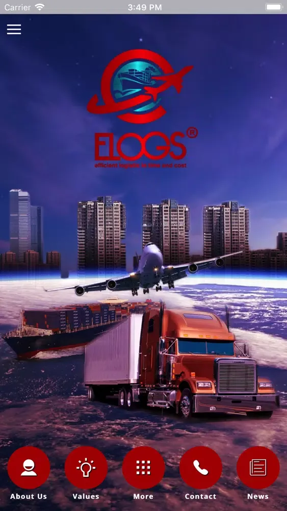 Tangkapan layar ELOGS