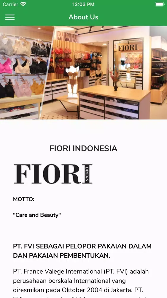 FIORI INDONESIA应用截图