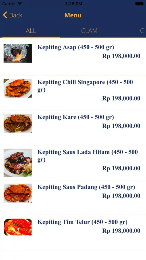PIK Seafood سکرین شاٹس