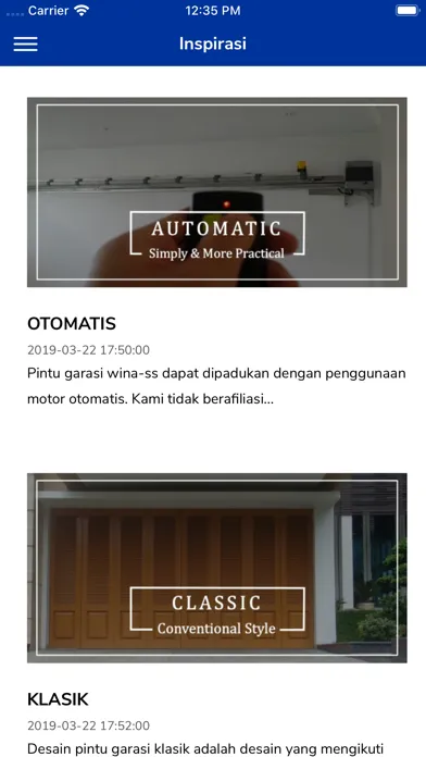 Скриншоты Pintu Garasi WINA-SS