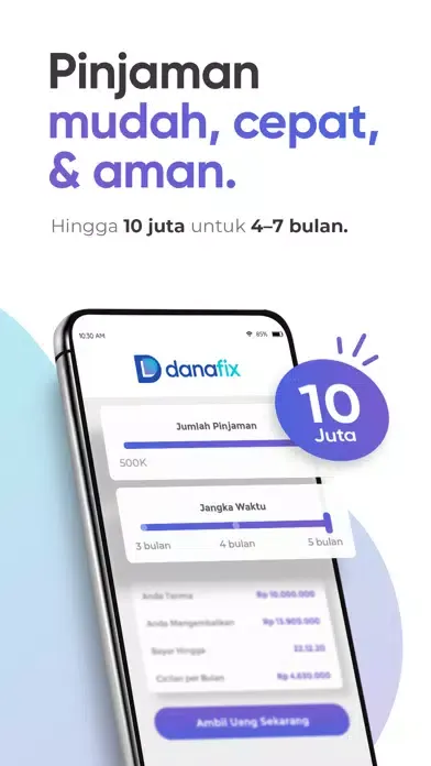 ภาพหน้าจอของ Danafix - Pinjaman Online Uang