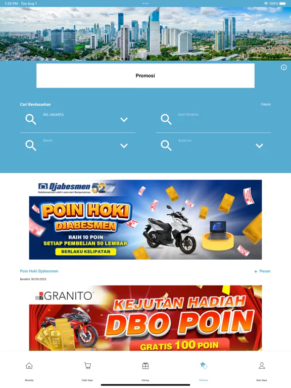 Screenshot di DBO Toko App iPad 