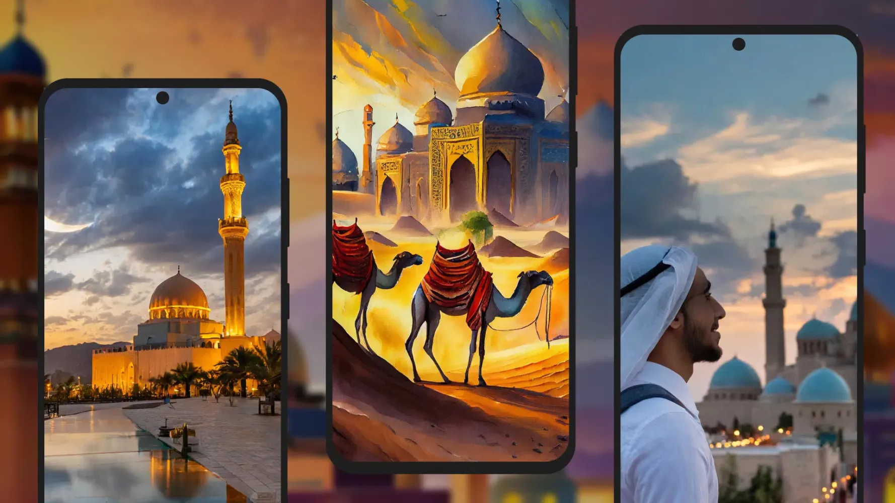 Tangkapan skrin Islamic Wallpaper AI HD