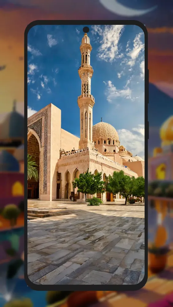 Tangkapan skrin Islamic Wallpaper AI HD