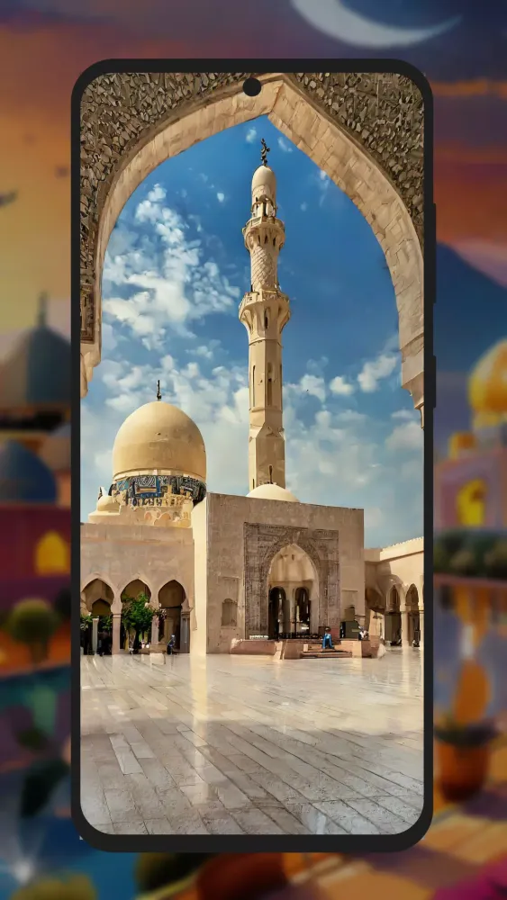 Tangkapan skrin Islamic Wallpaper AI HD