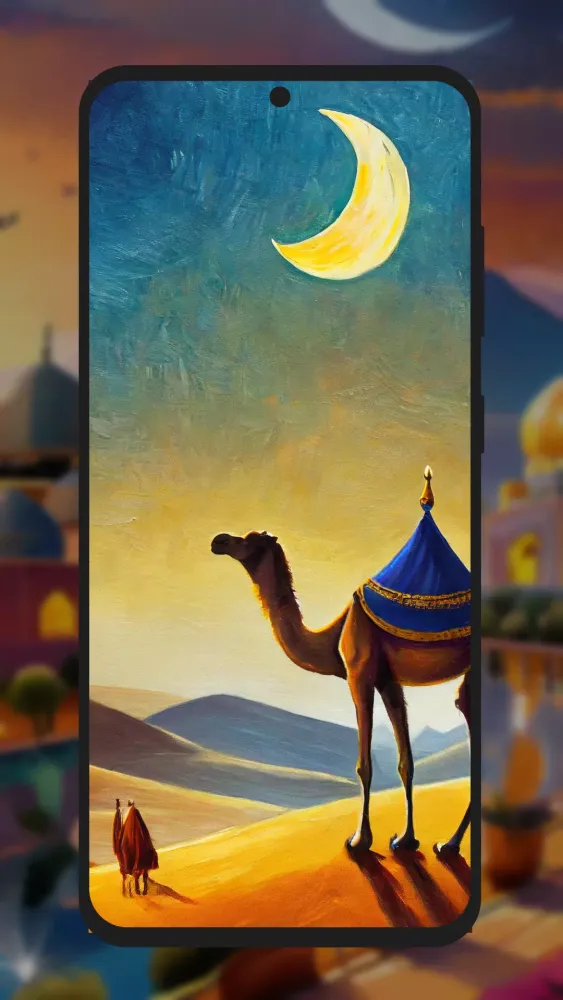 Tangkapan skrin Islamic Wallpaper AI HD