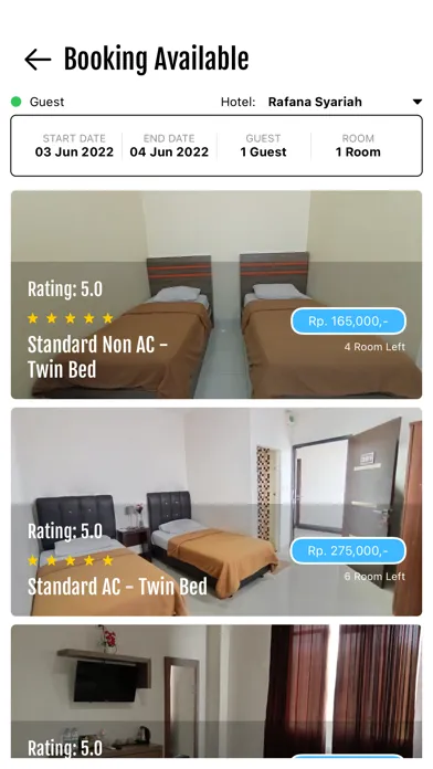 Capturas de pantalla de Rafana Syariah Hotel