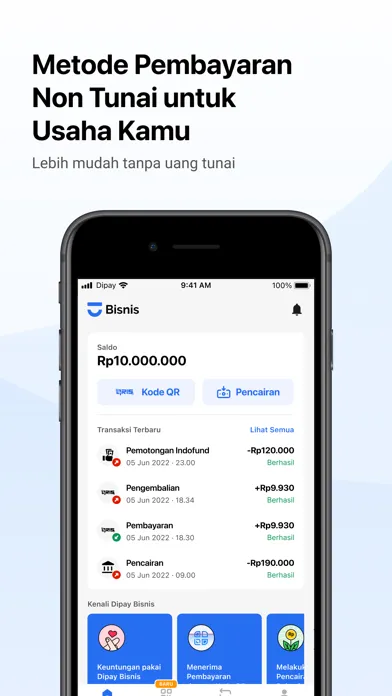 Ảnh chụp màn hình của Dipay Bisnis