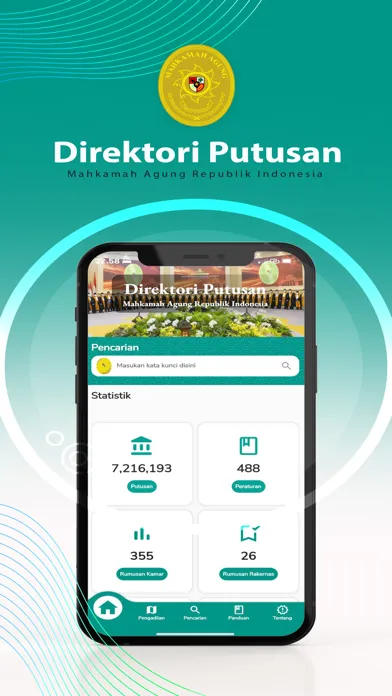 Скриншоты Direktori Putusan