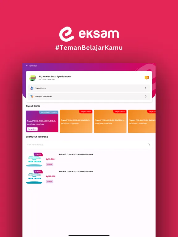 صور EKSAM - CPNS PPPK BUMN PPG iPad 