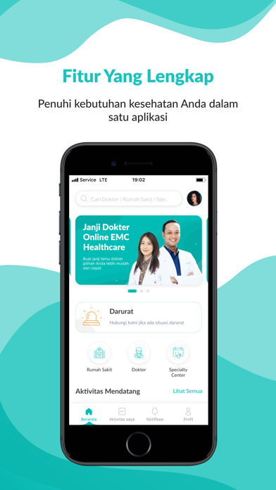 Zrzuty ekranu EMCare by EMC Healthcare
