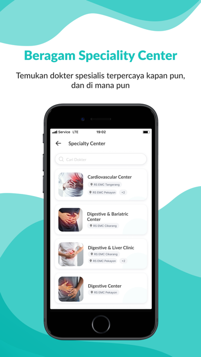 Zrzuty ekranu EMCare by EMC Healthcare