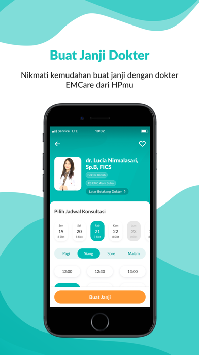 Zrzuty ekranu EMCare by EMC Healthcare
