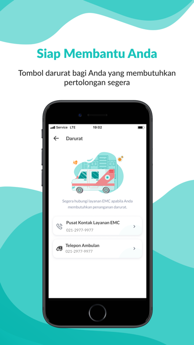 Zrzuty ekranu EMCare by EMC Healthcare