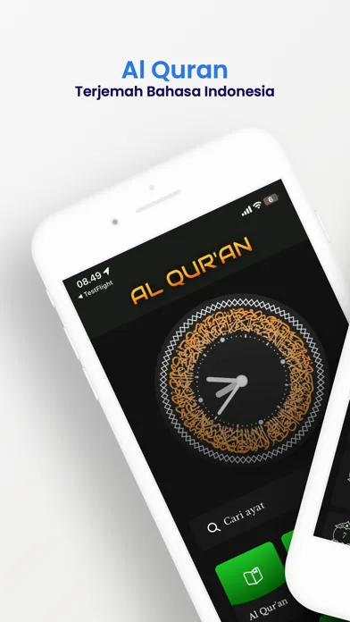 Zrzuty ekranu Al Qur'an