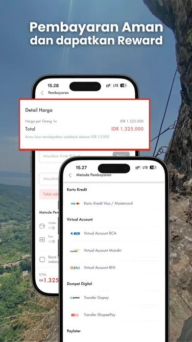 Tangkapan layar Explorer.id - Open Trip App