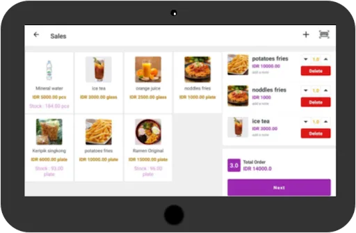 Screenshot di fullPOS | POS dan Kasir Online