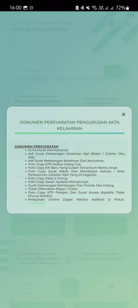 Ảnh chụp màn hình của Pinarak Bojonegoro