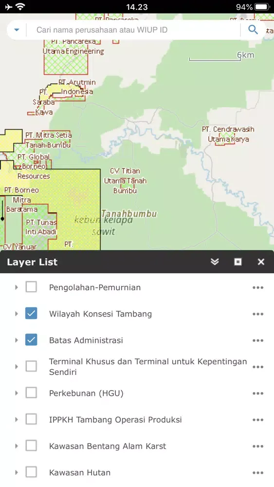 Minerba One Map Indonesia 스크린샷