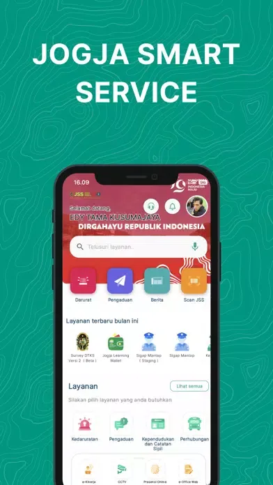 Jogja Smart Service Screenshots