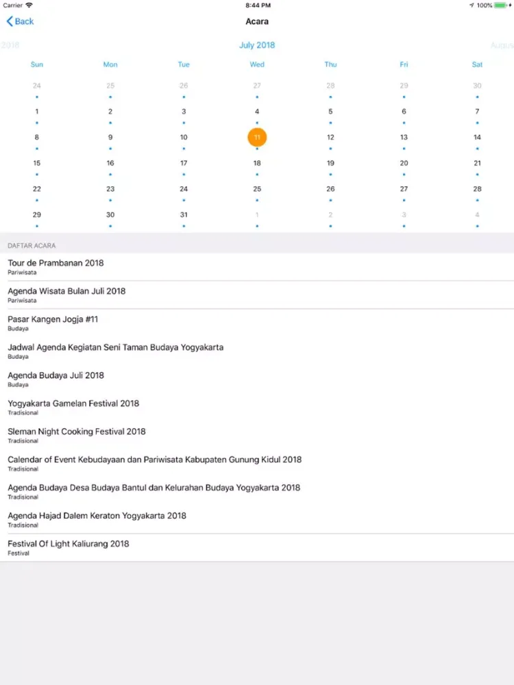 Jogja Istimewa (Official) iPad  स्क्रीनशॉट