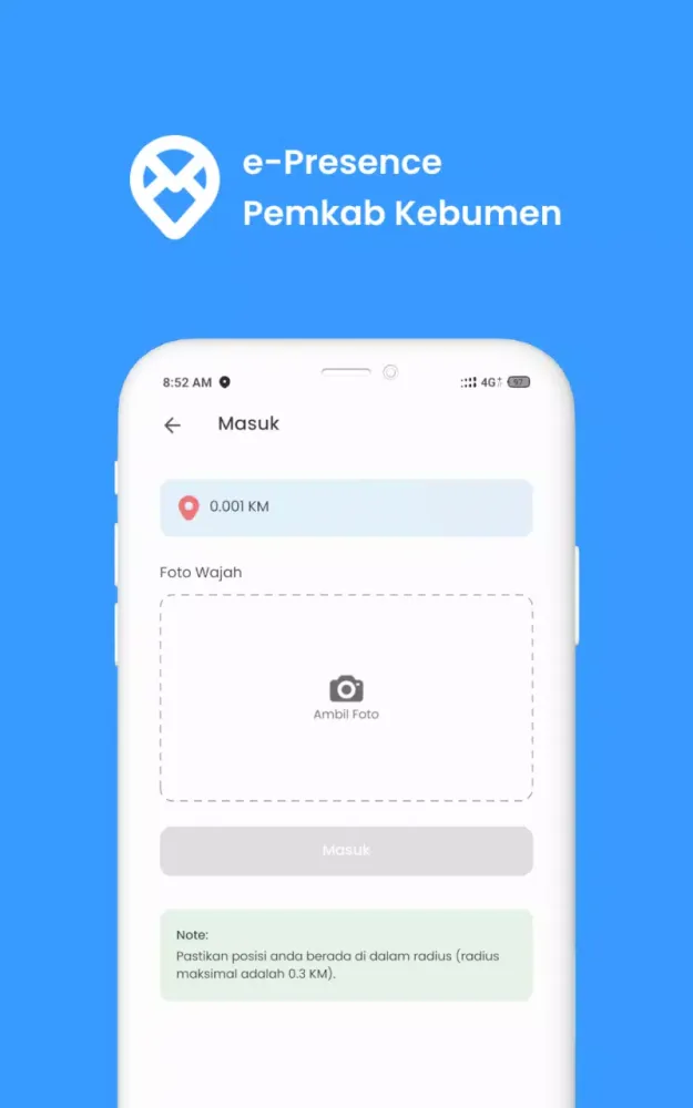 Capturas de tela do ePresence