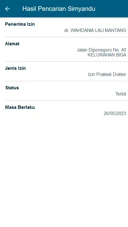 Simppelmob DPMPTSP Kotamobagu Screenshots