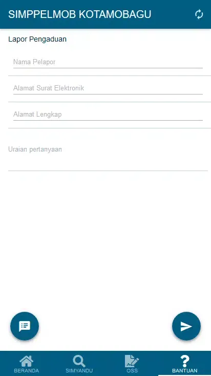 Simppelmob DPMPTSP Kotamobagu Screenshots
