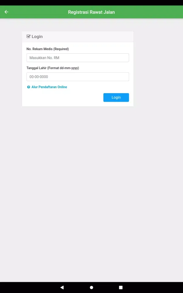 RSUD Provinsi NTB Mobile應用截圖