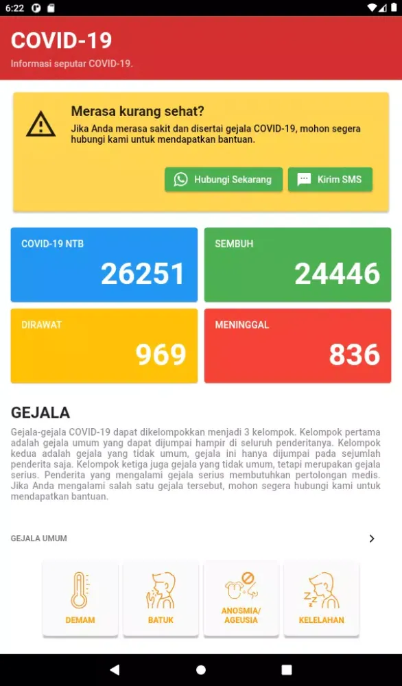 RSUD Provinsi NTB Mobile應用截圖