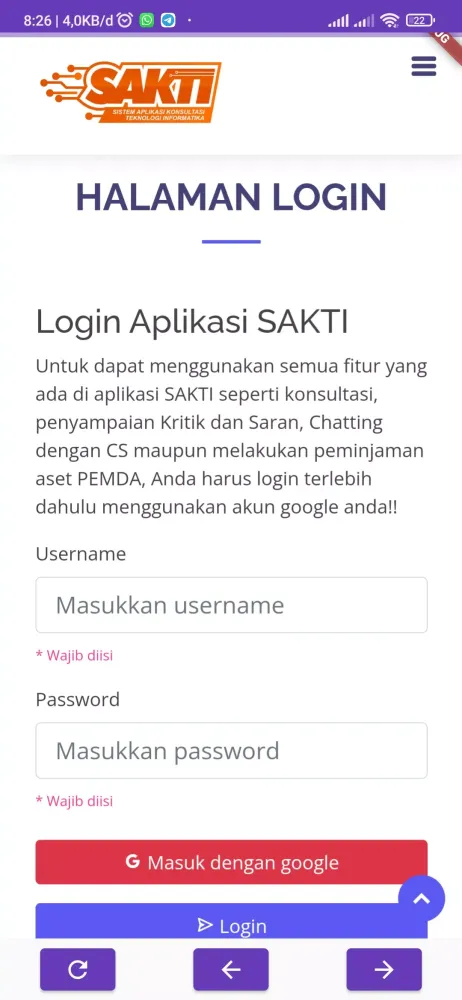 Скриншоты Sakti Kab Pasuruan