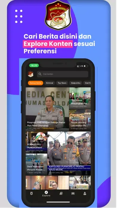 Portal Humas Ekran Görüntüleri