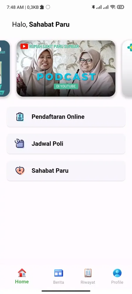 Rumah Sakit Paru Sumbar应用截图