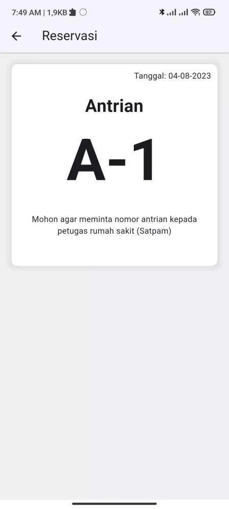Rumah Sakit Paru Sumbar应用截图