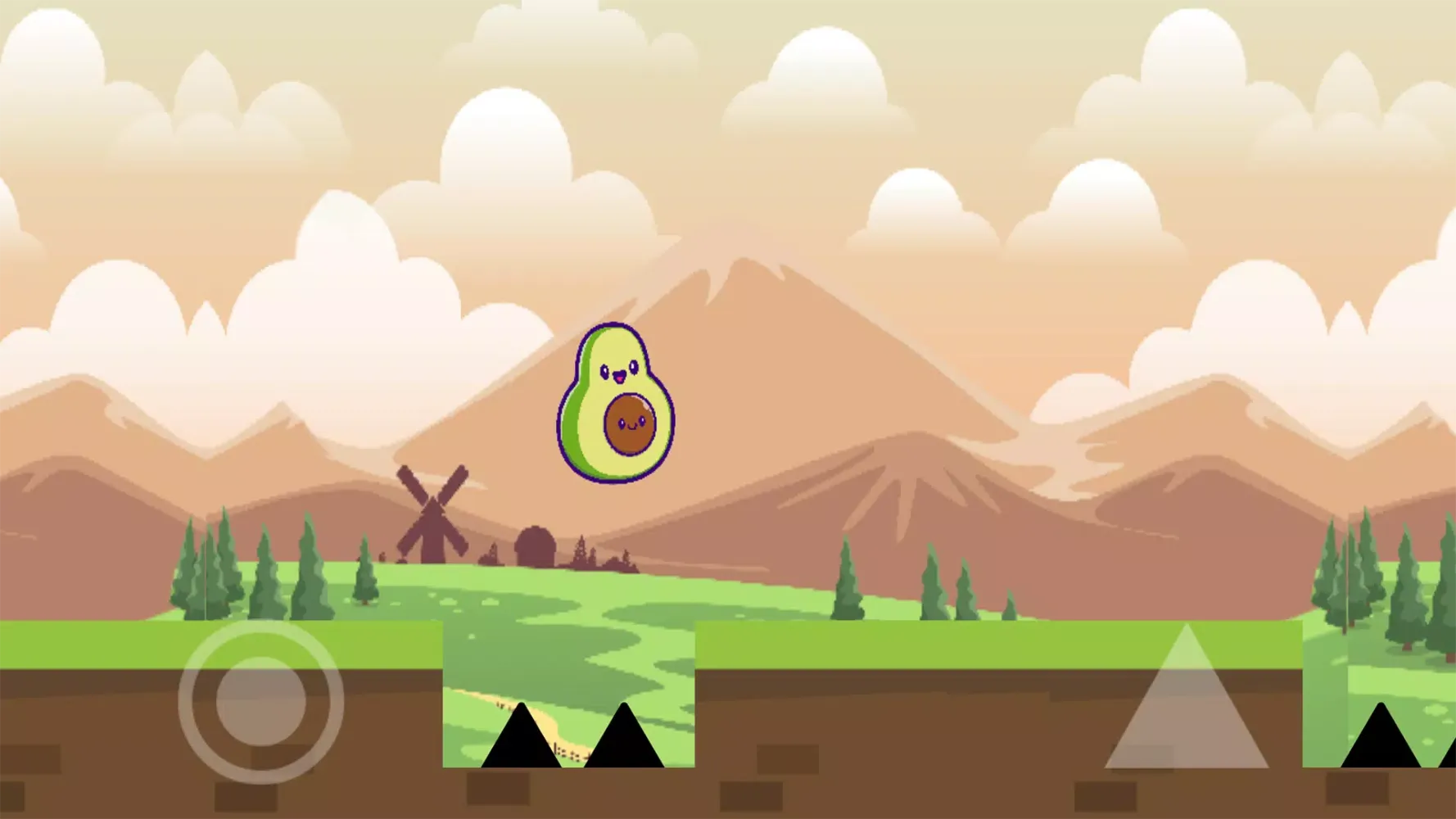 Tangkapan skrin Avocado Adventure